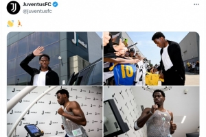 新援来了！尤文官方晒乔纳森-戴维体检照